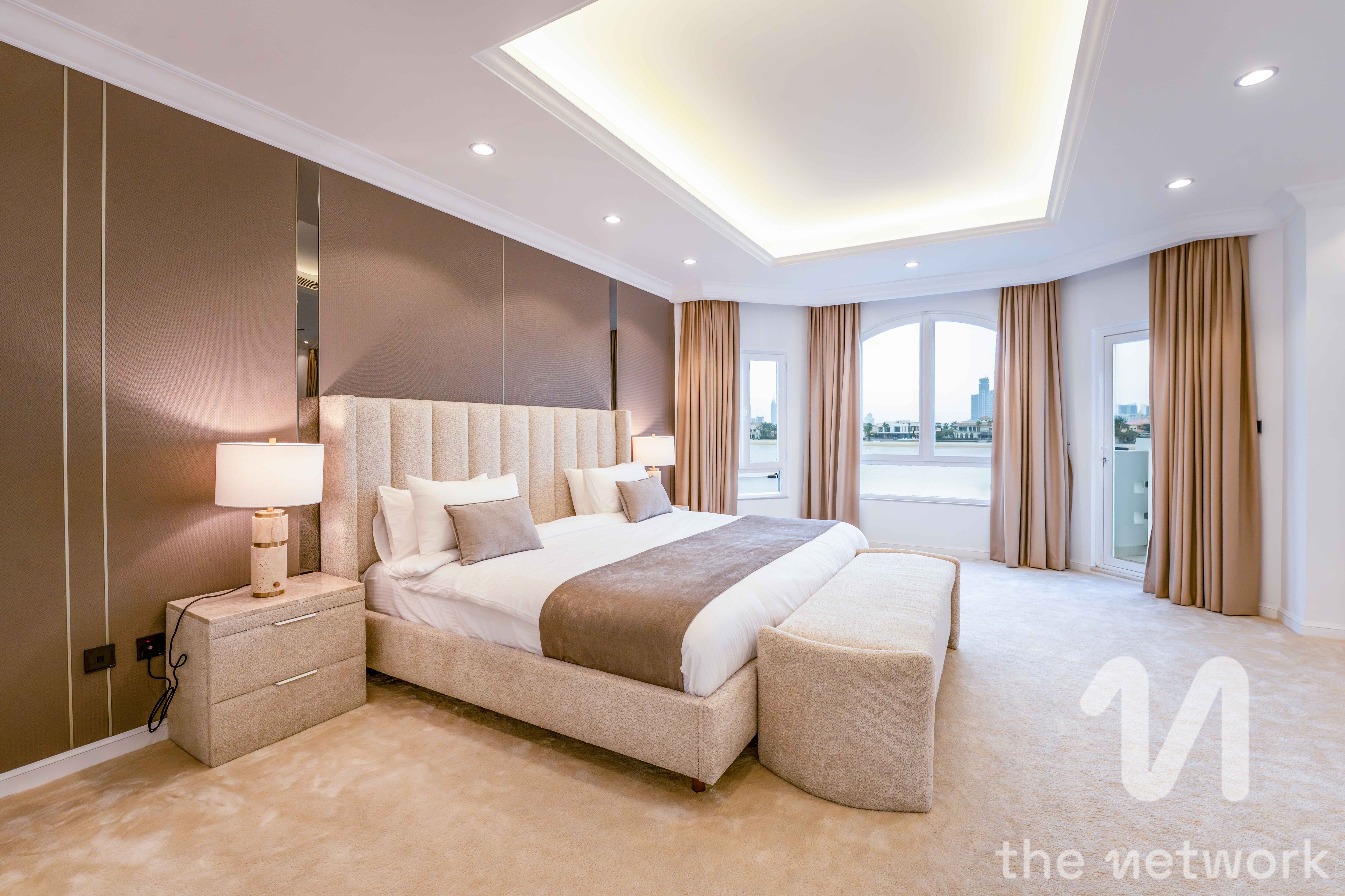 Upgraded 4 BR | Fully Furnished | Sea Views — Garden Homes Frond C