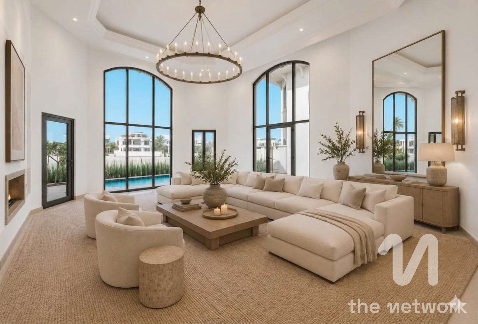 Brand New 4 Beds Villa | Furnished | Private Pool — Garden Homes Frond B