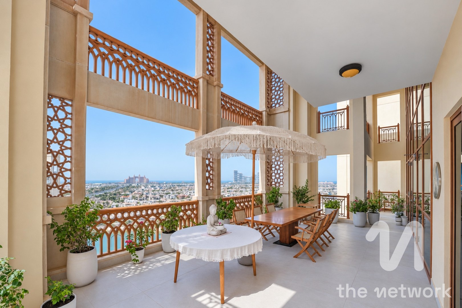 Fully Upgraded 4Bed Plus Office | Terrace | Sunset — Marina Residences 5