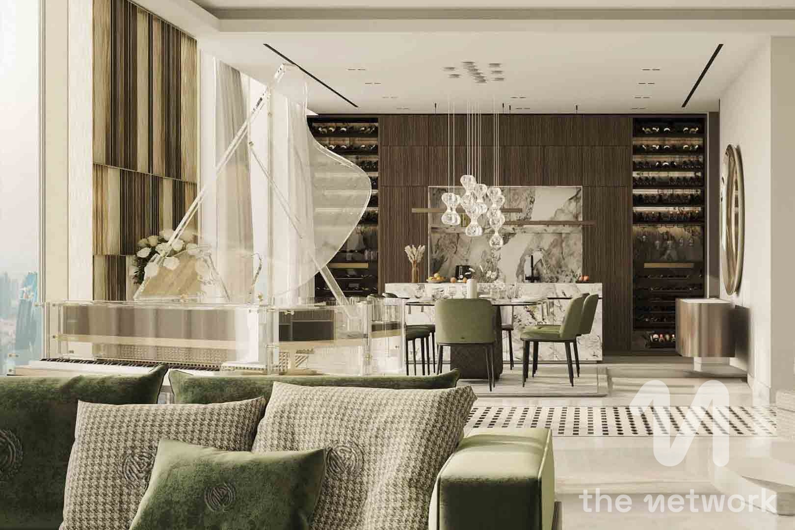 70th Floor | 2 Bedroom | Prime Location — Aeternitas Tower