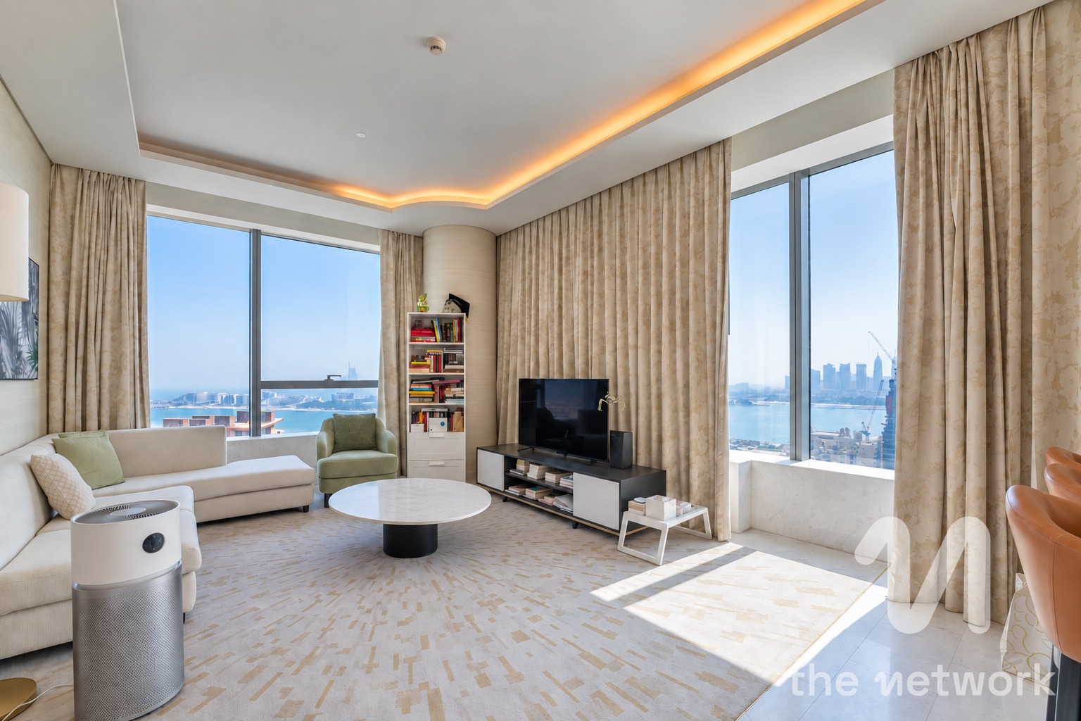 VOT | Corner Layout | Actual Photos | Sea And Park — The Palm Tower