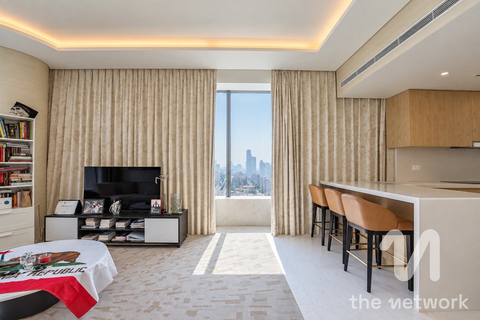 VOT | Corner Layout | Actual Photos | Sea And Park — The Palm Tower