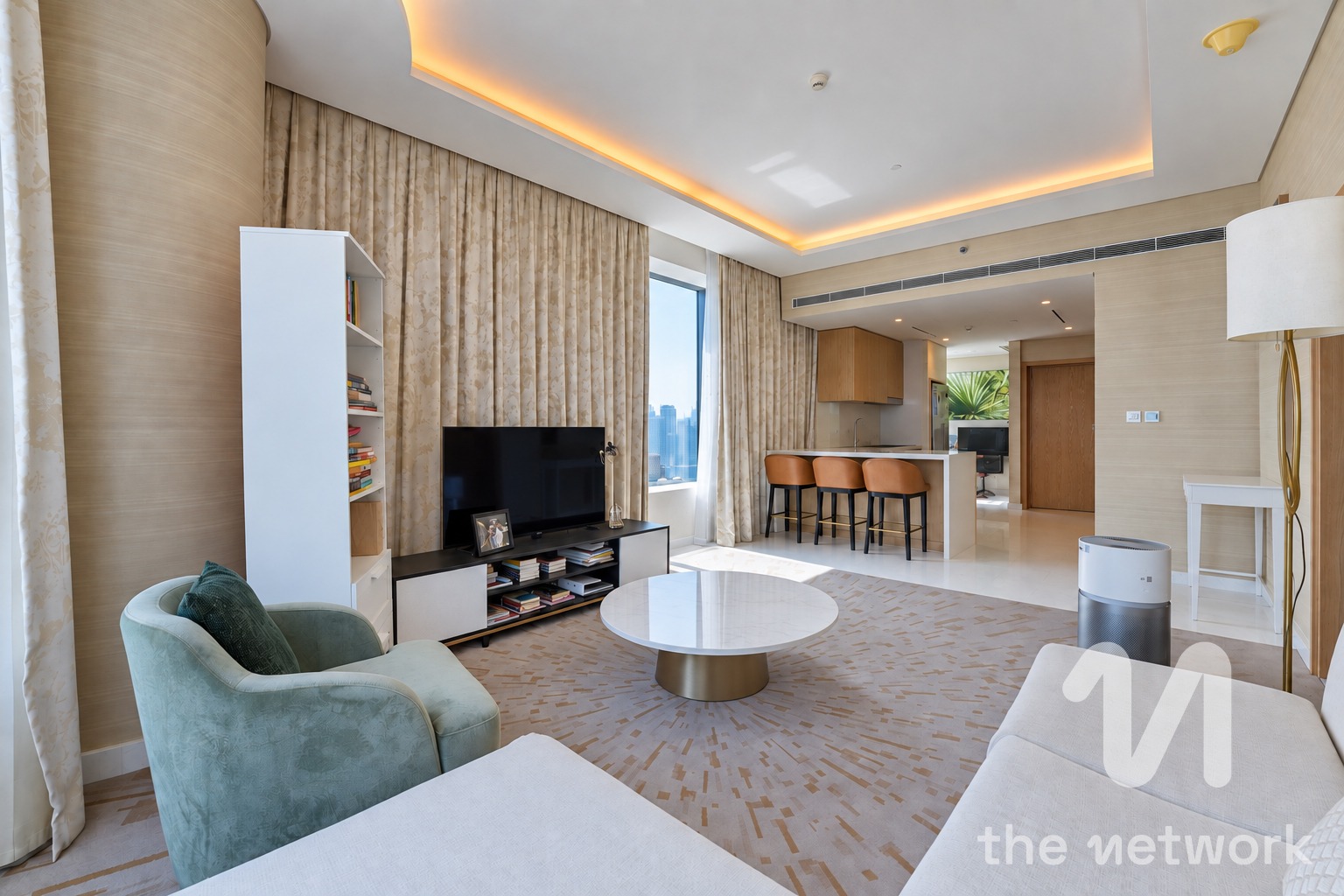 VOT | Corner Layout | Actual Photos | Sea And Park — The Palm Tower