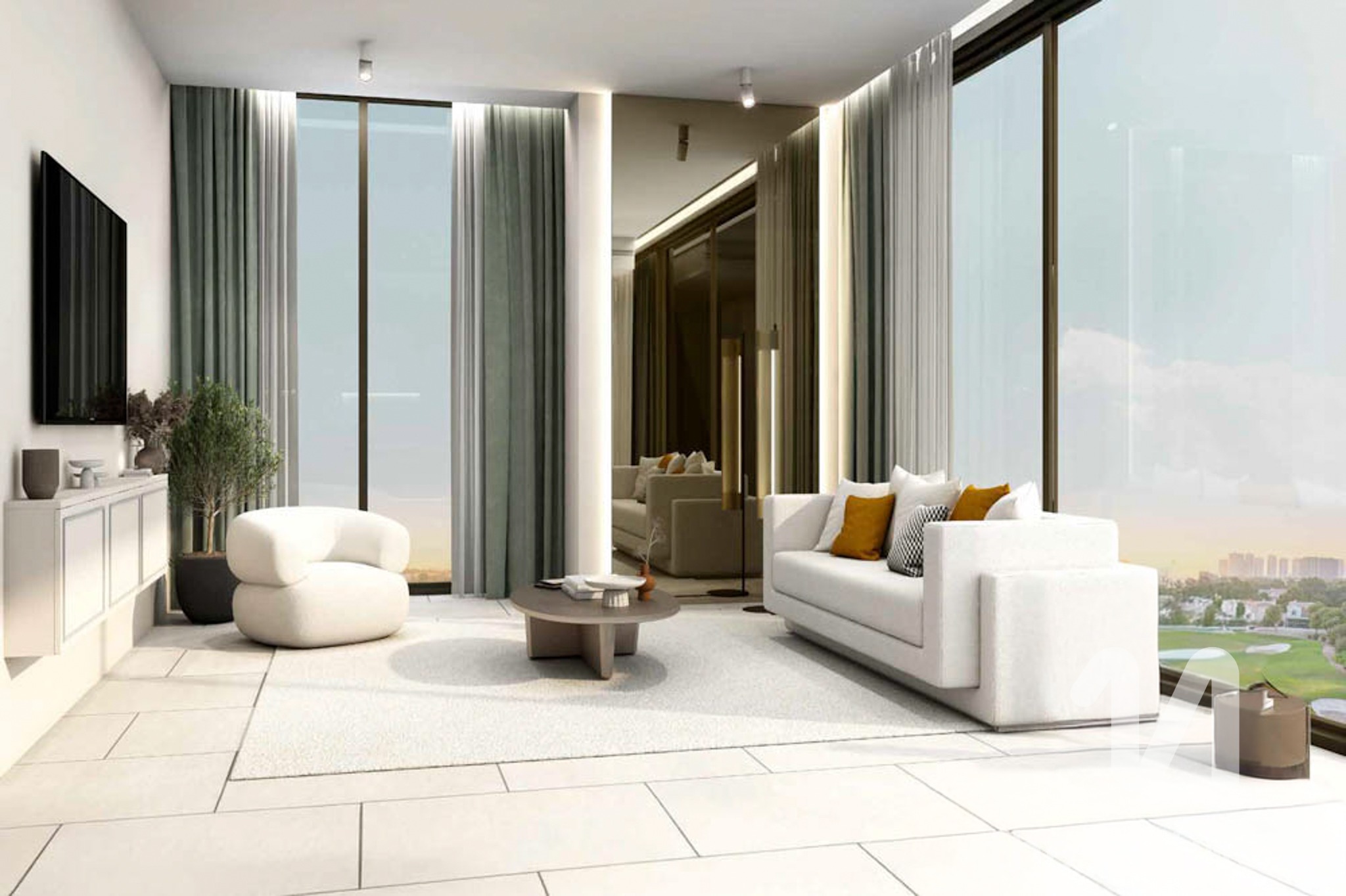 Exclusive| Handover Soon | Luxury 1 Bed — Condor Golf Links 18