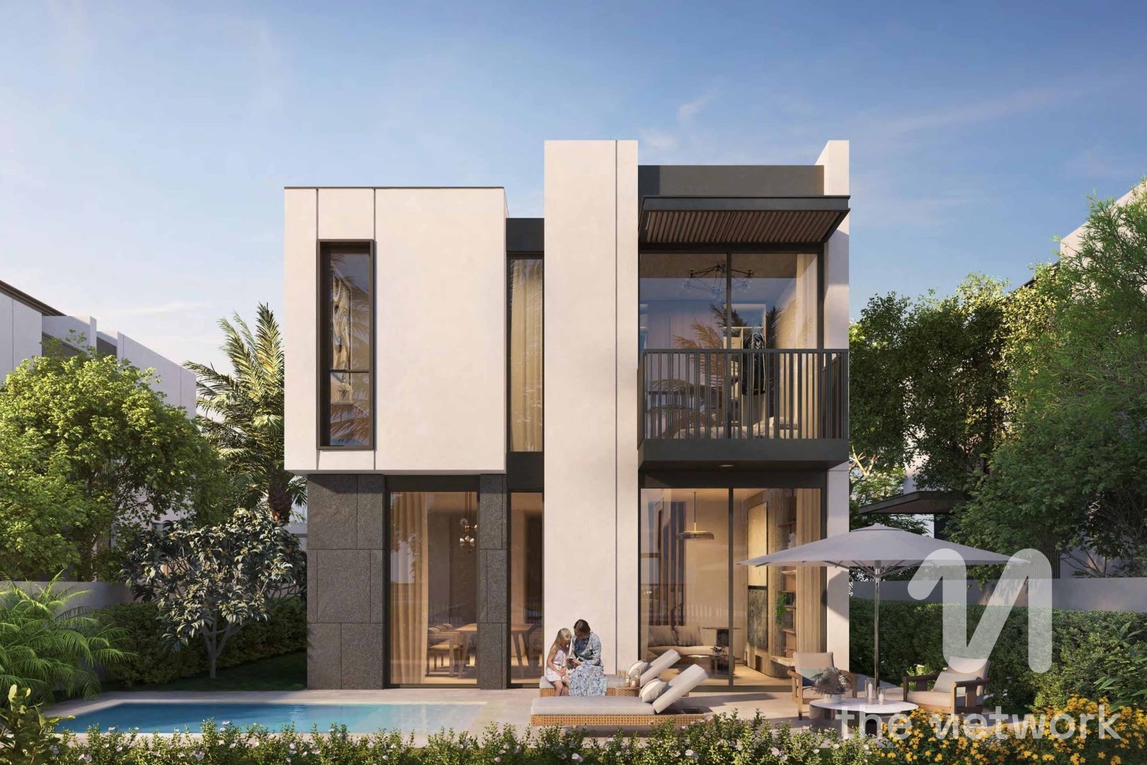 Corner Villa | Opposite the Pool | Single Row — The Wilds Residences 1