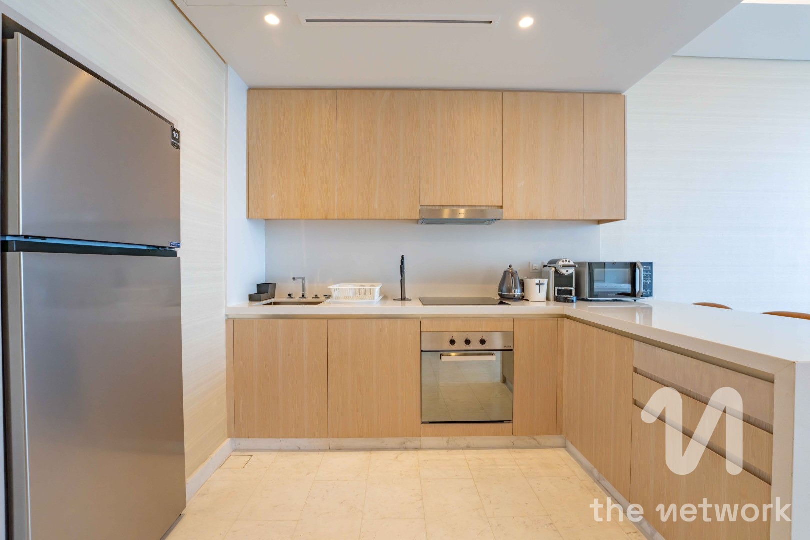 Ain And Marina Skyline Views | Rented | High Floor — The Palm Tower