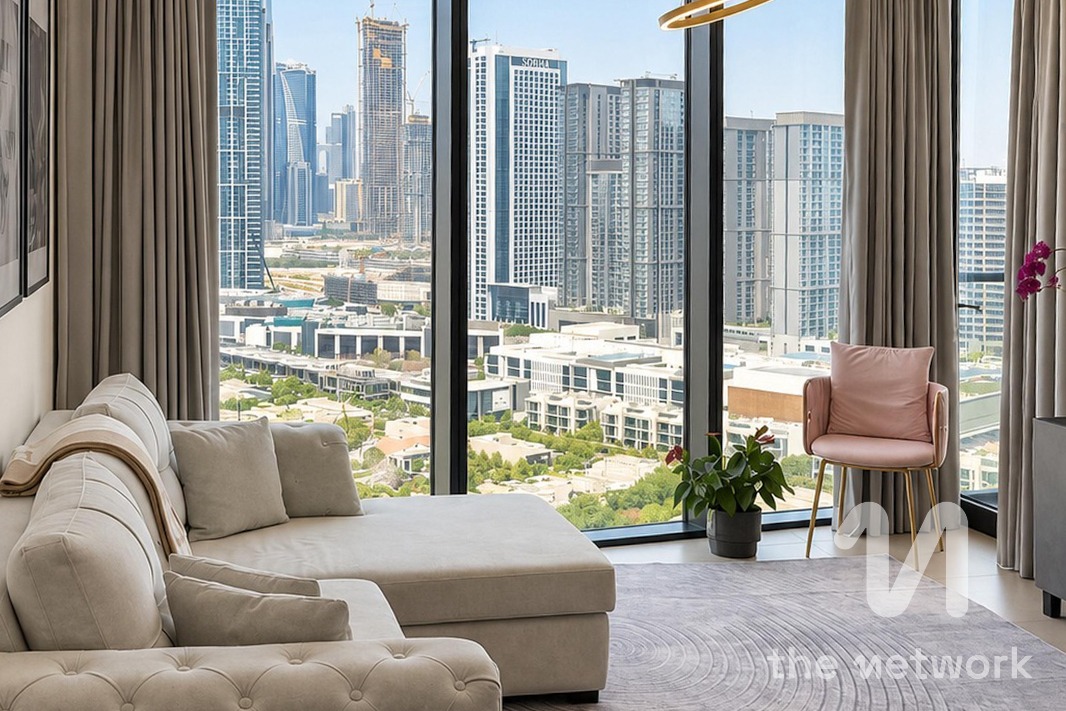 Large 1 Bed | Downtown View | Rare Resale — Waves Grande