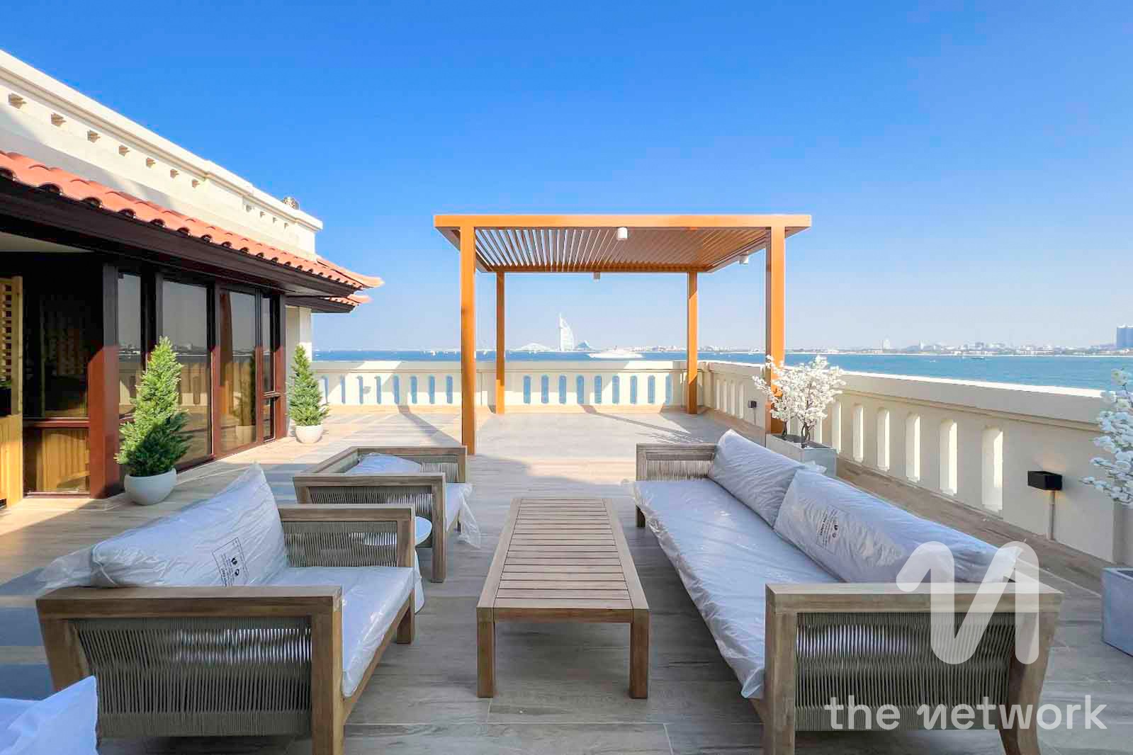 VOT | Converted To 3Bed | Spacious Outdoor Terrace — Royal Amwaj Residences North