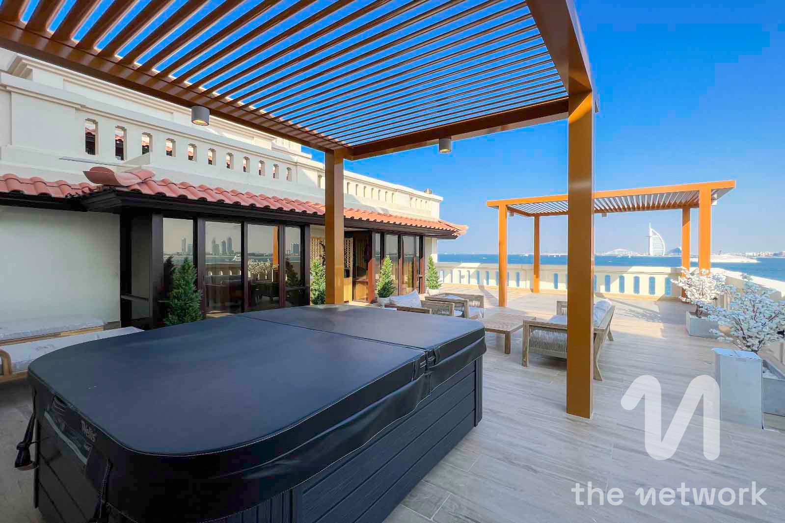 VOT | Converted To 3Bed | Spacious Outdoor Terrace — Royal Amwaj Residences North