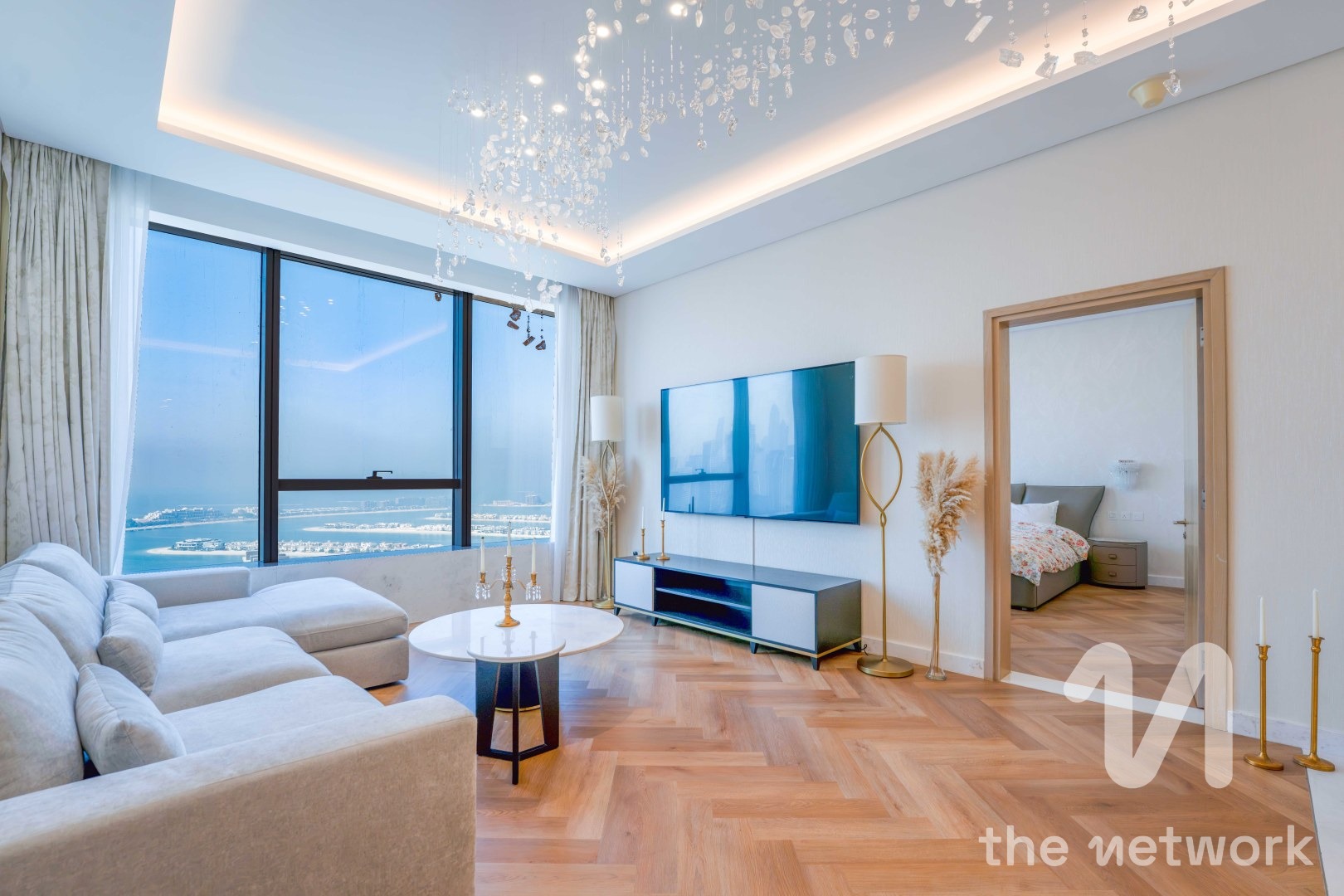 VOT | Partially Upgraded | On High Floor | Skyline — The Palm Tower